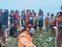 Seorang Nelayan Warga Gido Menemukan Mayat Yang Hilang 3 Hari Yang Lalu di Perairan Pantai Gido Sebua Dalam Kondisi Meninggal