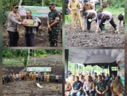 Penanaman Jagung Serentak 1 Juta Hektar : Wujud Nyata Polri Dalam Program Ketahanan Pangan di Wilayah Hukum Polres Nias
