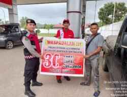 Polsek Batu Aji Laksanakan Patroli Antisipasi Kejahatan selama Libur Panjang Isra Mi’raj dan Imlek